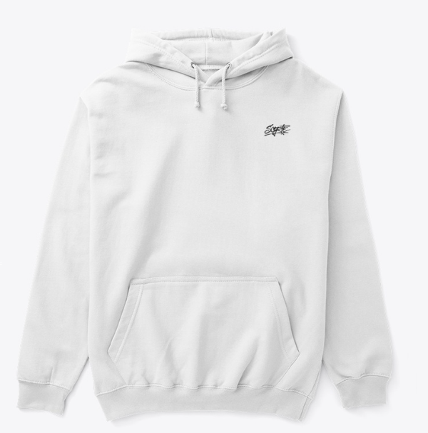 GREEN Snake Hoodie - BLANC