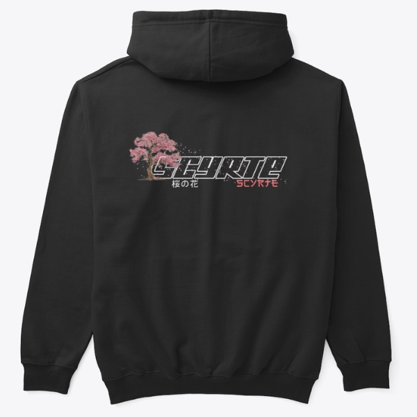 Sakura Hoodie - BLACK