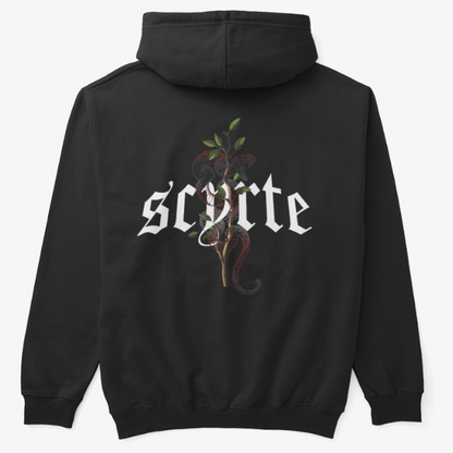 RED Snake Hoodie - BLACK