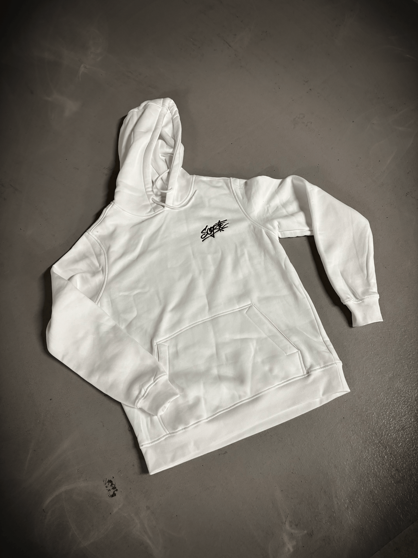 RED Snake Hoodie - WHITE